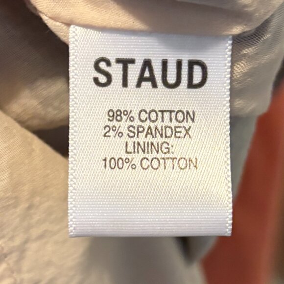 Staud Wells Land Sea Stripe Sleeveless Mini Dress - Picture 11 of 12